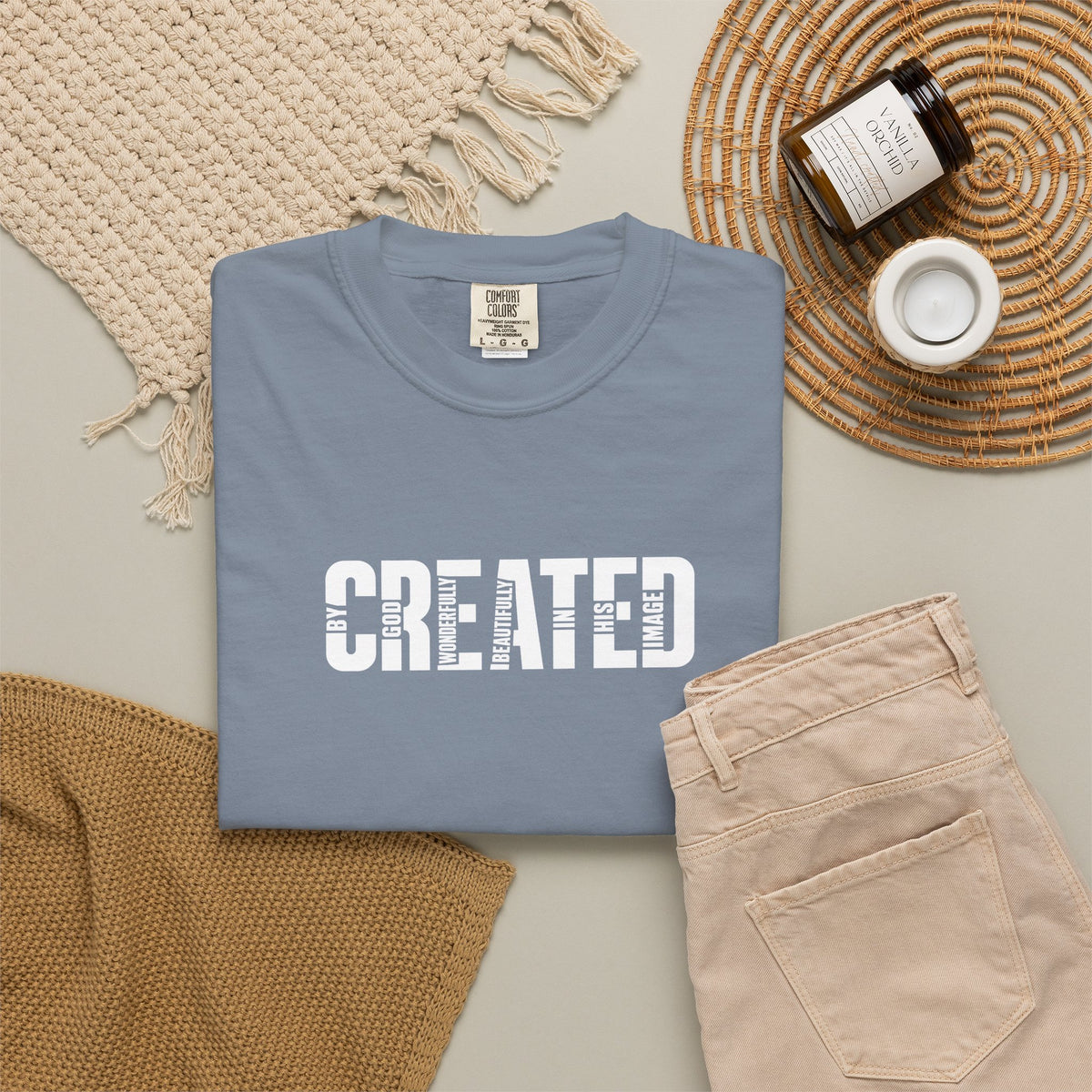 Created | Premium Christian Unisex T-Shirt