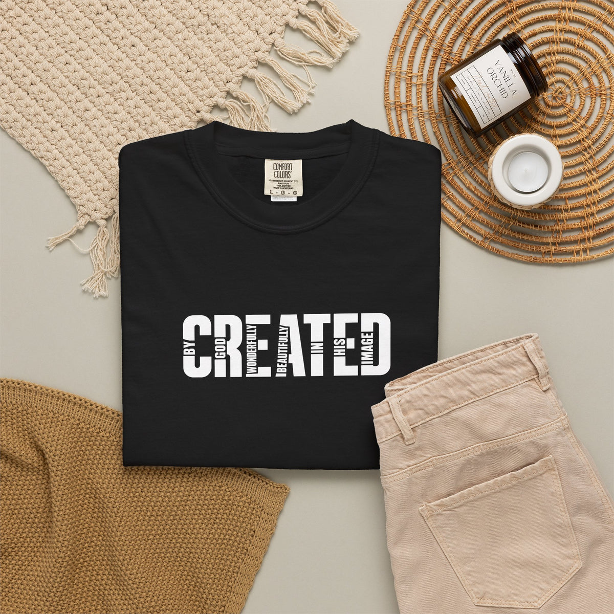 Created | Premium Christian Unisex T-Shirt