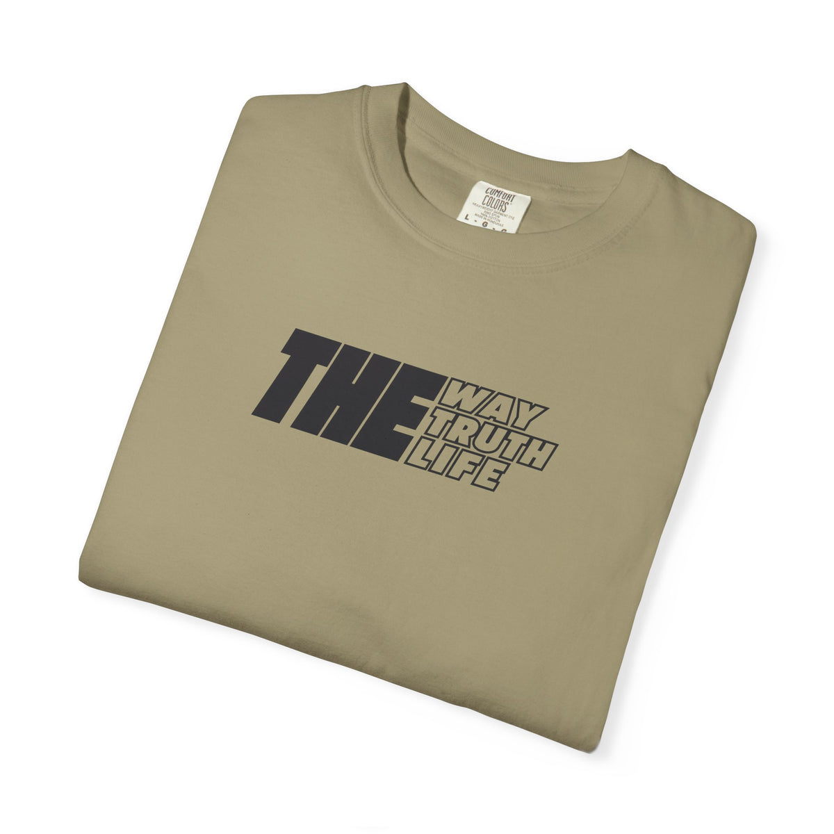The Way Truth Life graphic T-shirt | Premium Unisex Faith Typography Tee