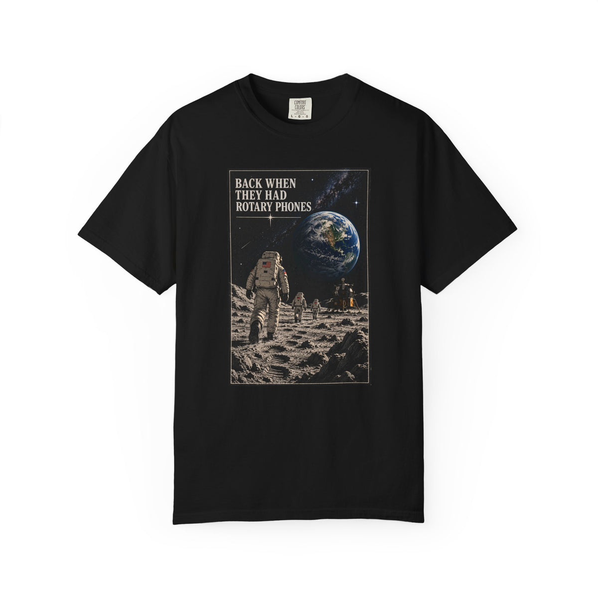 Back When They Had Rotary Phones | Unisex Retro Moonwalk Graphic T-shirt