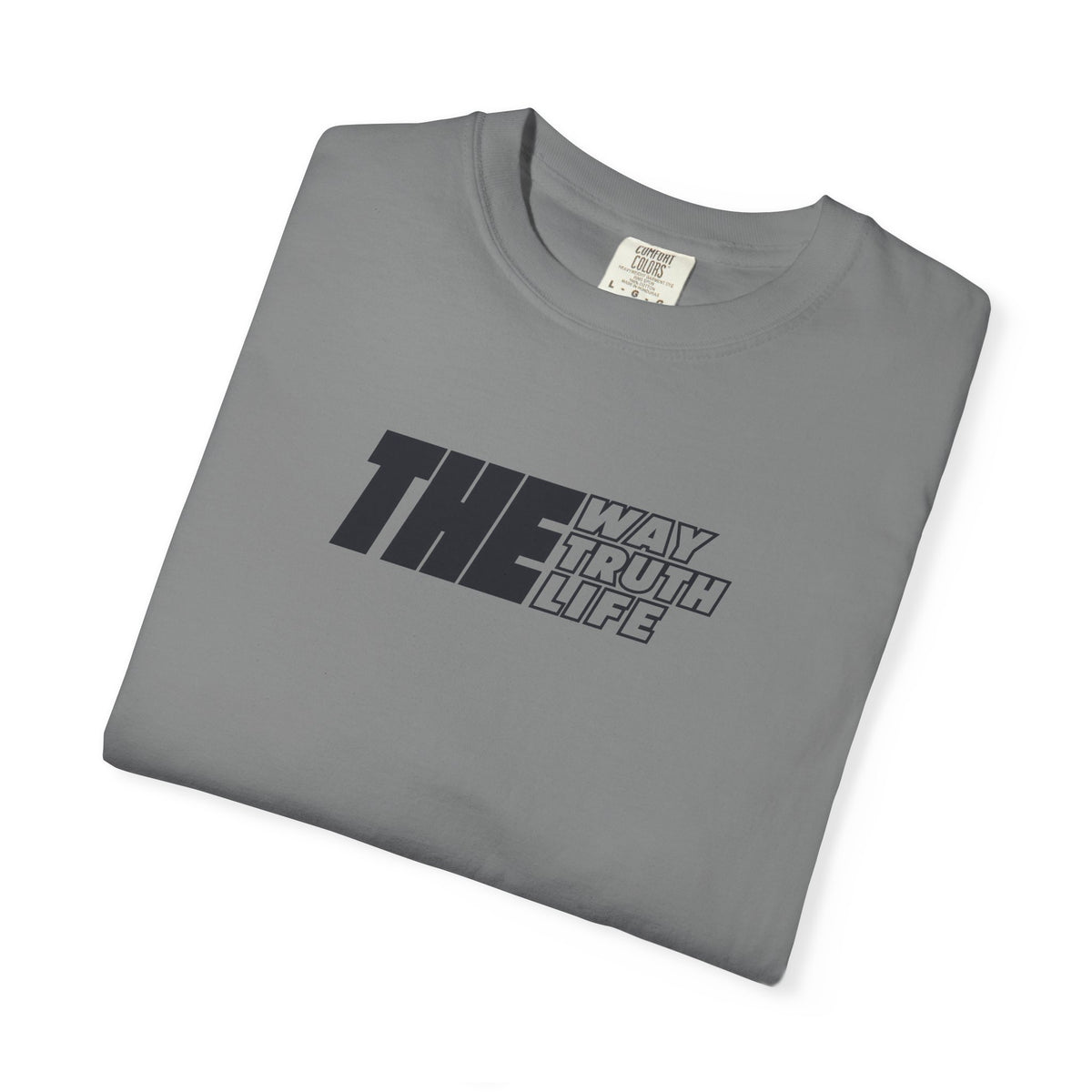 The Way Truth Life graphic T-shirt | Premium Unisex Faith Typography Tee