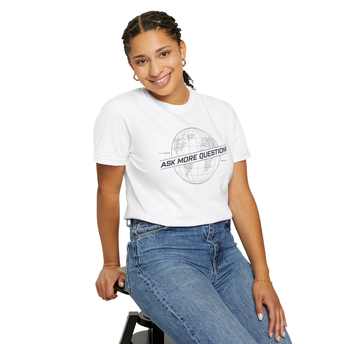 Ask More Questions T-Shirt | Premium Unisex Design