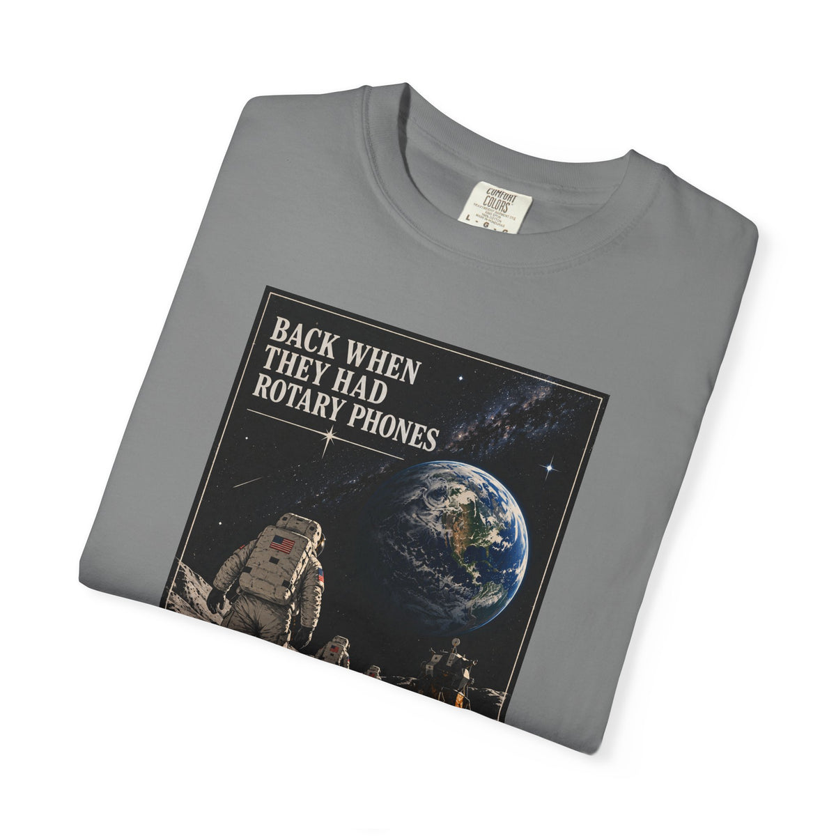 Back When They Had Rotary Phones | Unisex Retro Moonwalk Graphic T-shirt