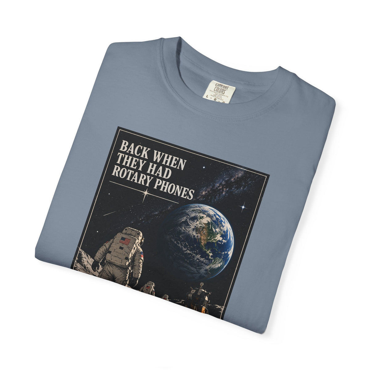 Back When They Had Rotary Phones | Unisex Retro Moonwalk Graphic T-shirt
