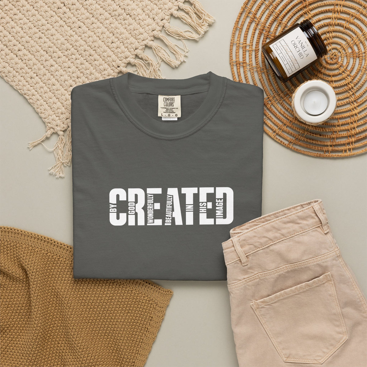 Created | Premium Christian Unisex T-Shirt