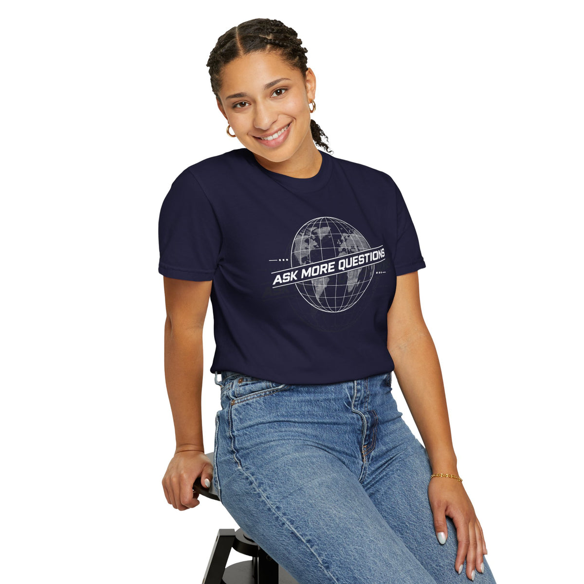 Ask More Questions T-Shirt | Premium Unisex Design