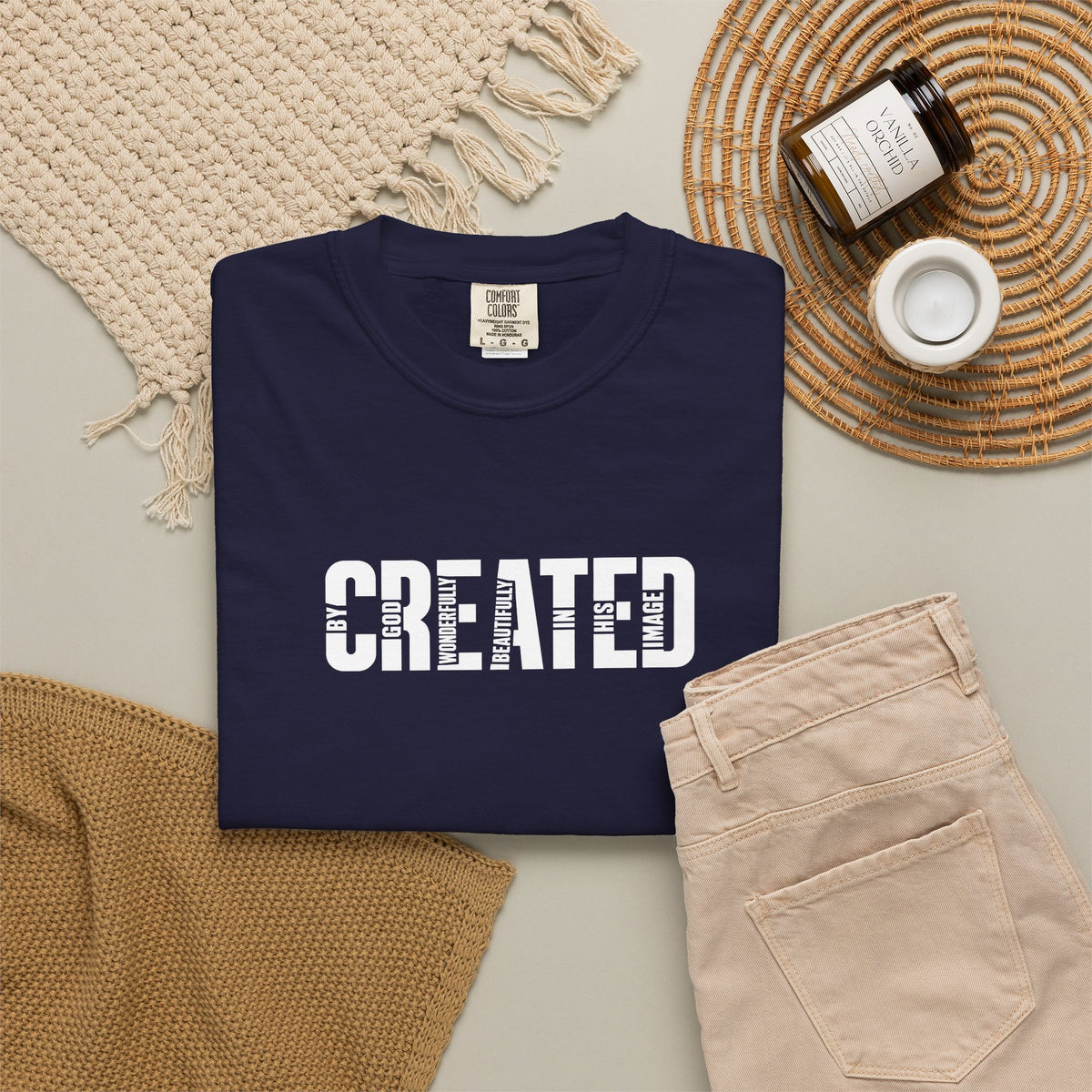 Created | Premium Christian Unisex T-Shirt