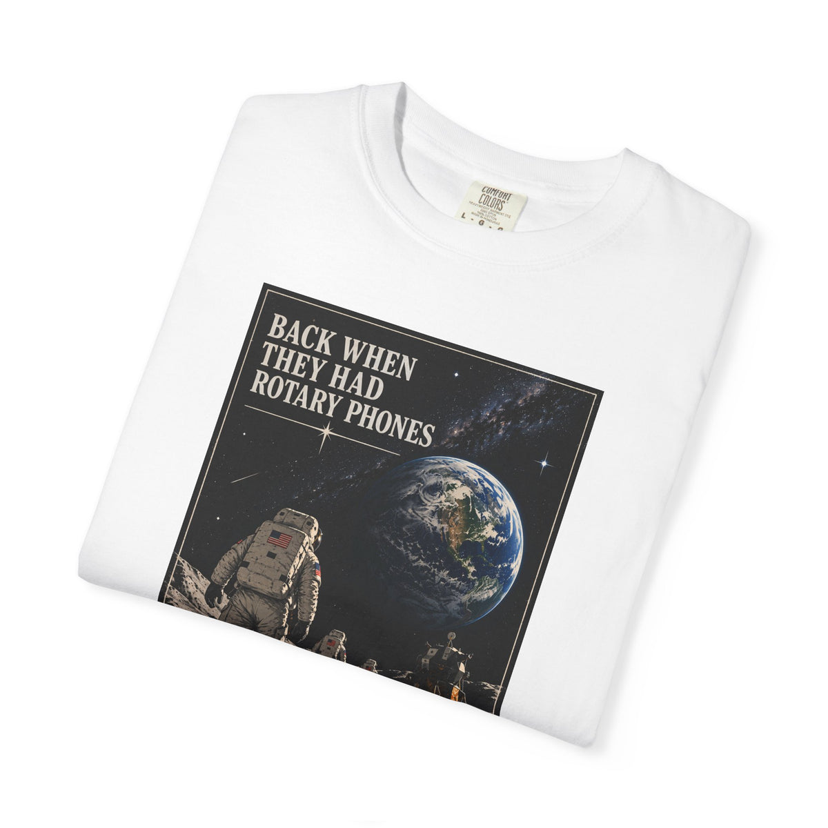 Back When They Had Rotary Phones | Unisex Retro Moonwalk Graphic T-shirt