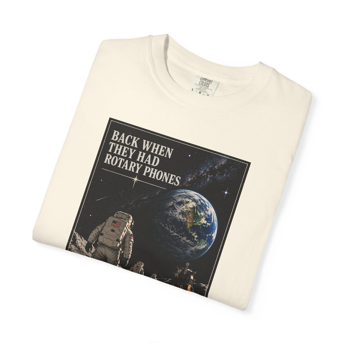 Back When They Had Rotary Phones | Unisex Retro Moonwalk Graphic T-shirt