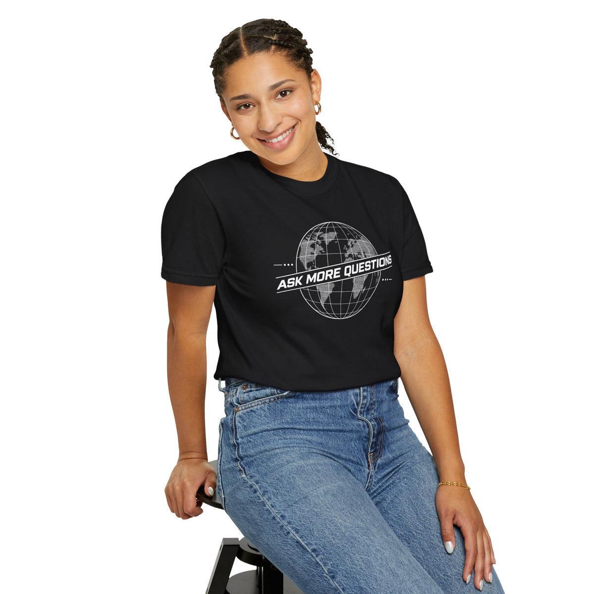 Ask More Questions T-Shirt | Premium Unisex Design