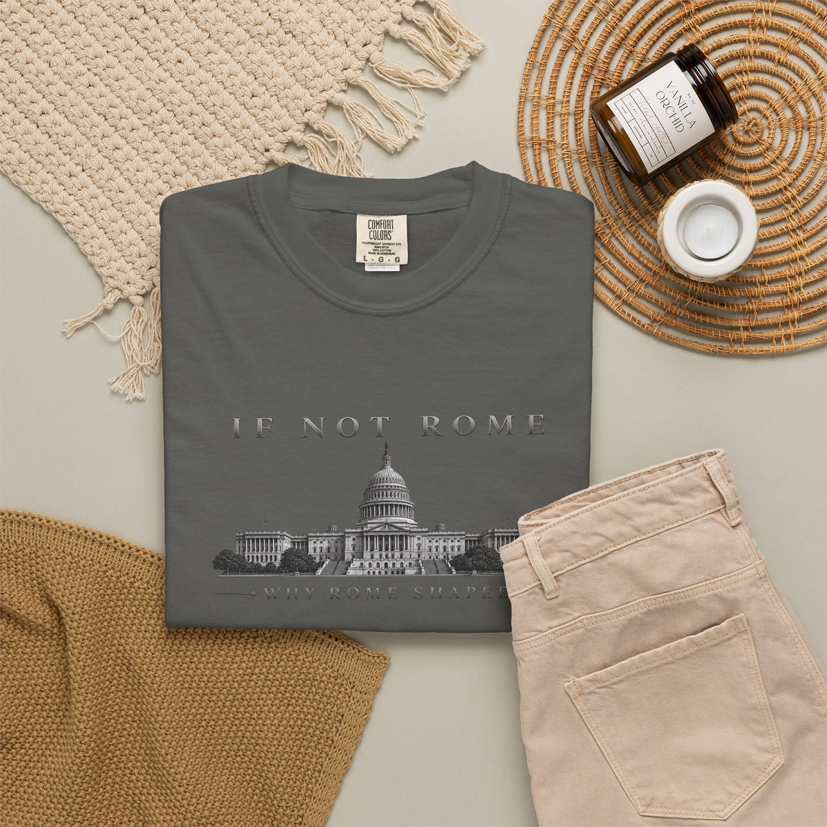 If Not Rome Why Rome Shaped | Premium Unisex T-Shirt