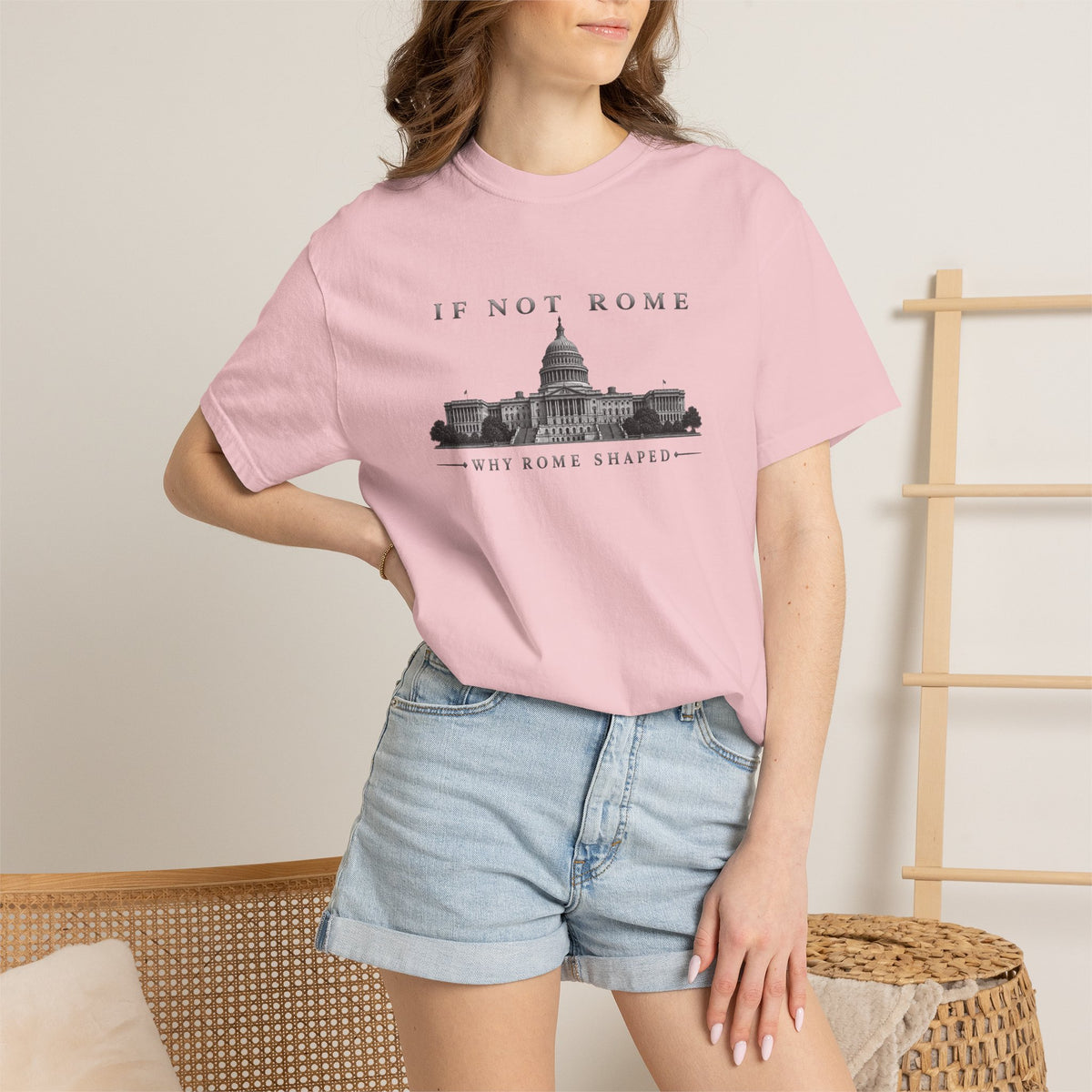 If Not Rome Why Rome Shaped | Premium Unisex T-Shirt
