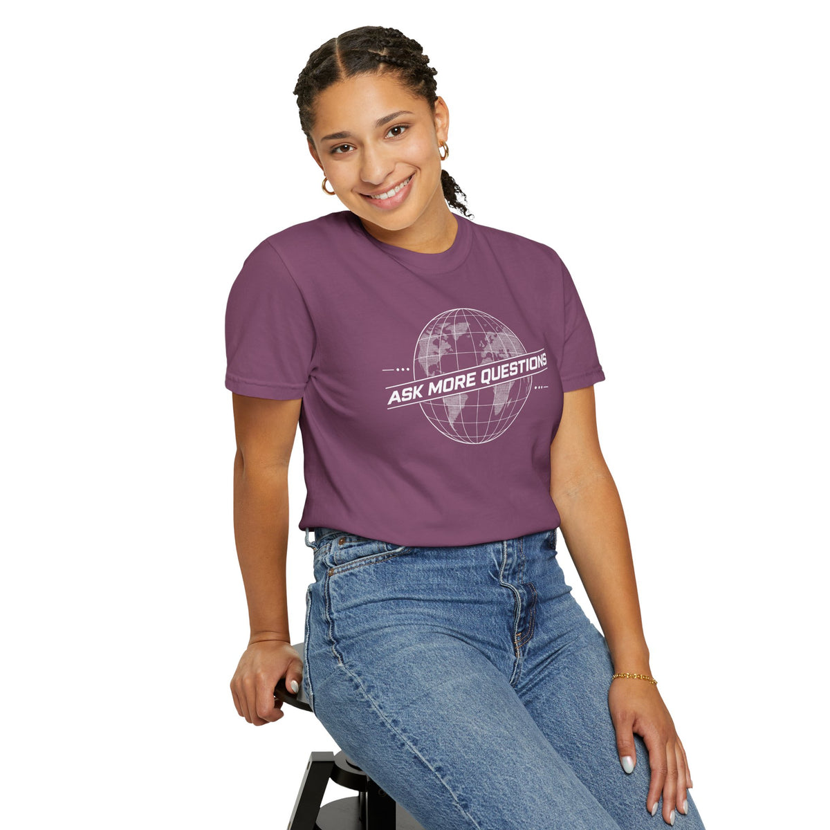 Ask More Questions T-Shirt | Premium Unisex Design
