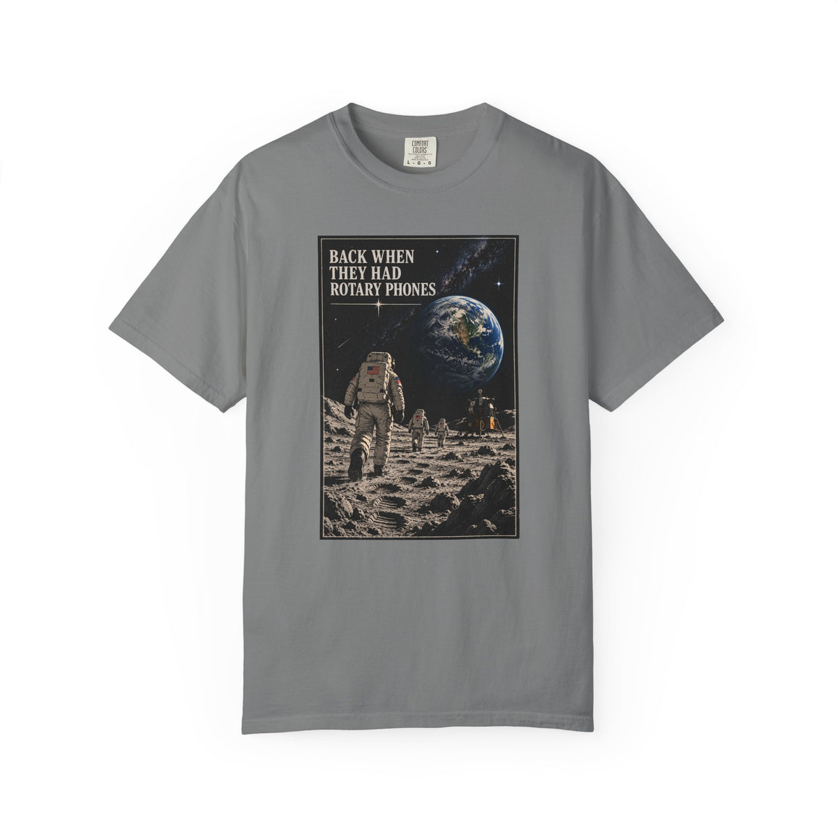 Back When They Had Rotary Phones | Unisex Retro Moonwalk Graphic T-shirt