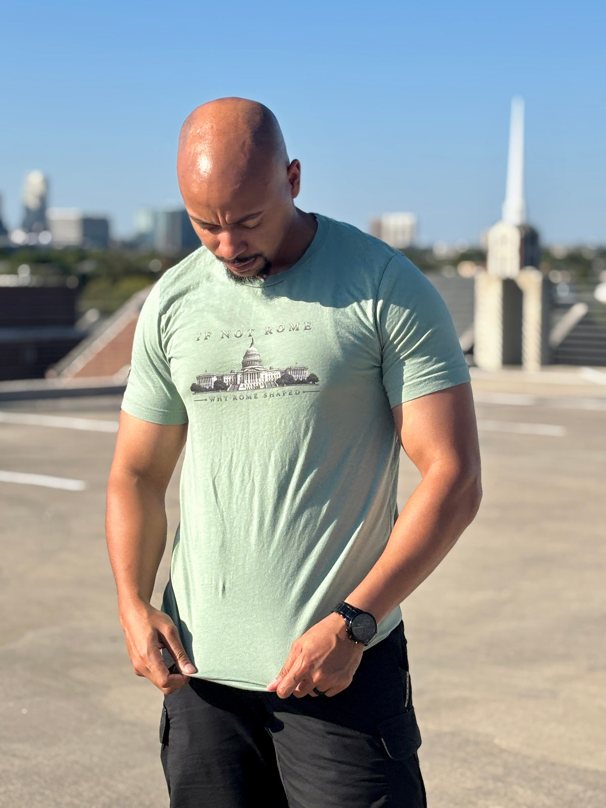 If Not Rome Why Rome Shaped | Premium Unisex T-Shirt