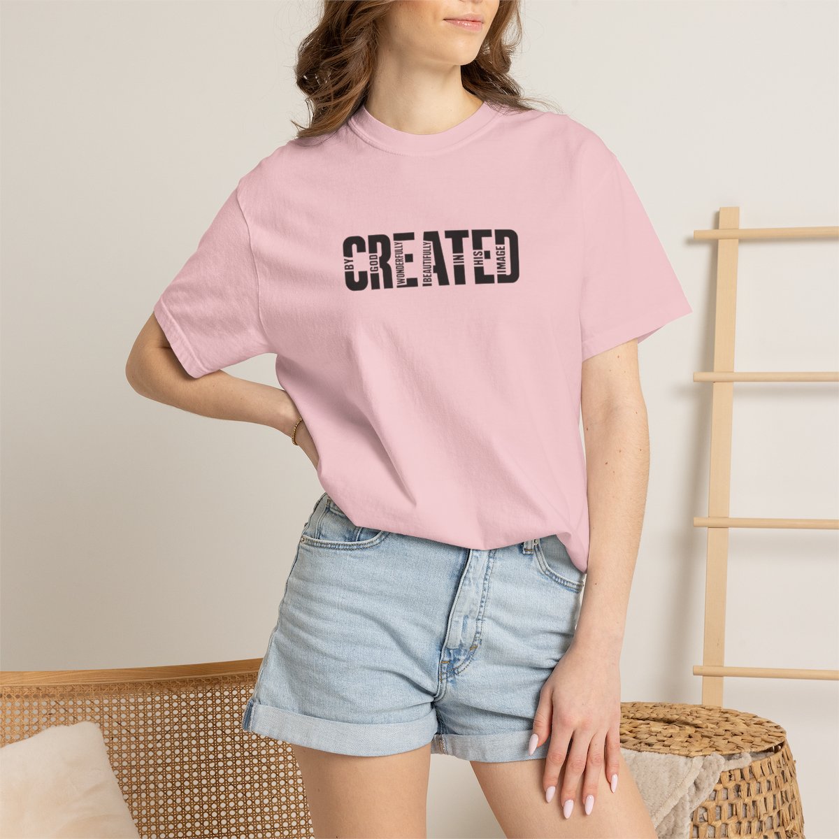 Created | Premium Christian Unisex T-Shirt